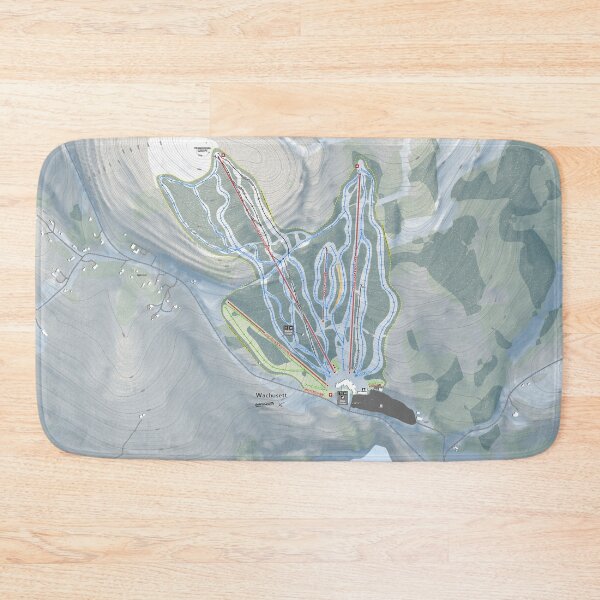 Item preview, Wachusett Resort Trail Map designed and sold by Mapsynergy.
