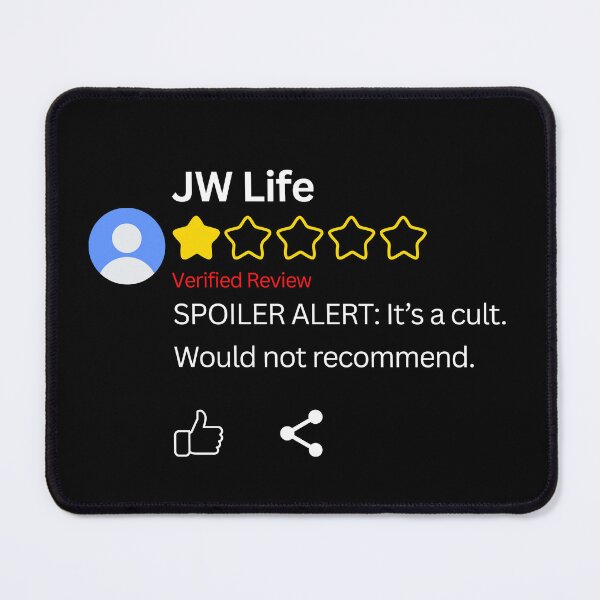 Item preview, JW Life Review designed and sold by Shunned ExJw.