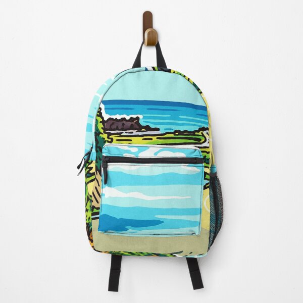 Item preview, Coastal Road to Freedom | Scenic Ocean Drive Illustration - Wanderlust Vibes designed and sold by GEEEN.