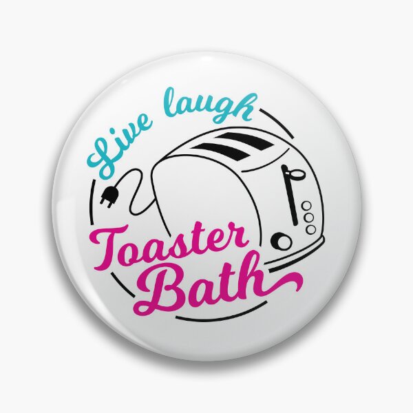 Artikelvorschau, leben, lachen, Toasterbad entworfen und verkauft von MistyFigs.