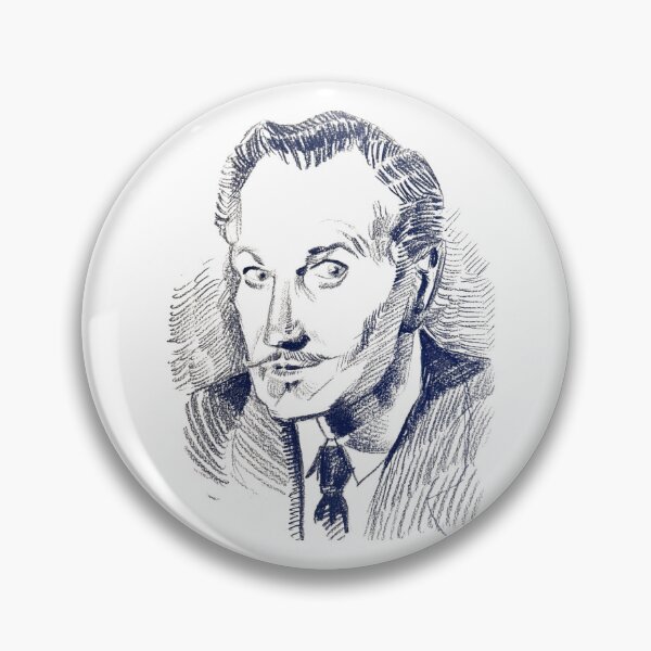 Item preview, Vincent Price designed and sold by RagsDrag.