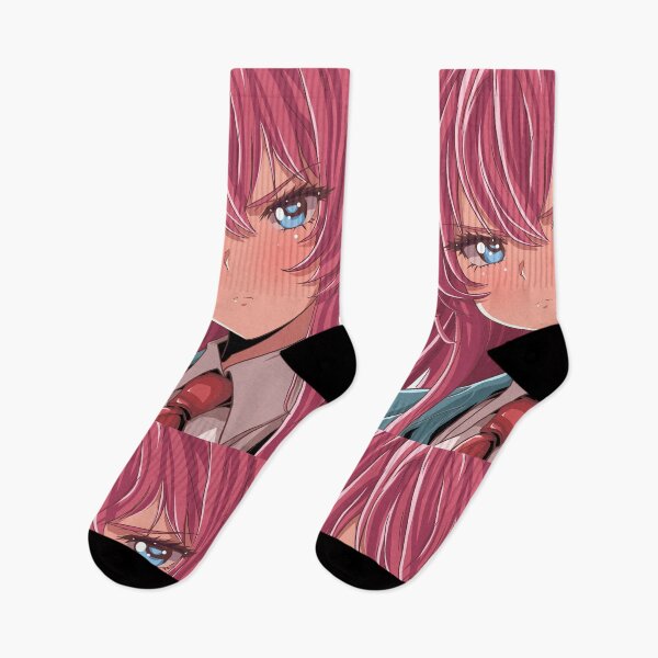 Item preview, Angry Red-Haired Anime Girl – Beautiful Fiery Expression designed and sold by AirForceTuan.