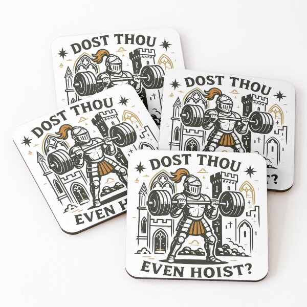 Item preview, Dost thou even hoist knight core medieval funny knight designed and sold by creepytoesart.