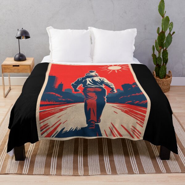 Item preview, Father and Child Retro Hope Style Art – Emotional Vintage Illustration designed and sold by HoopeStylee.