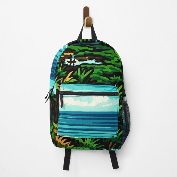 Item preview, Tropical Shoreline Retreat | Vibrant Coast & Greenery - Peaceful Nature Escape designed and sold by GEEEN.