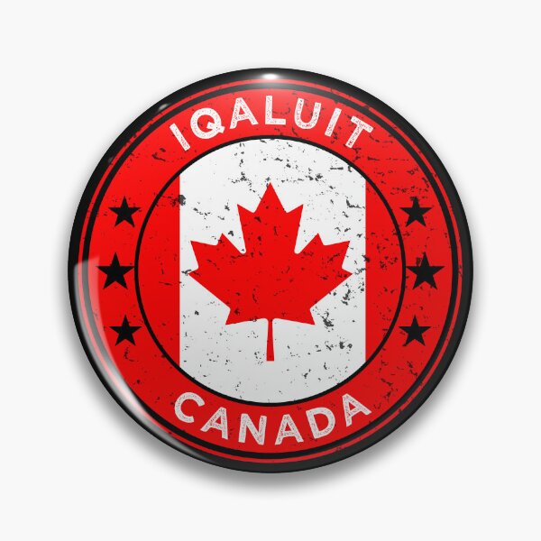 Item preview, Iqaluit Canada Maple Leaf Arctic North Design designed and sold by ArtByKatti.