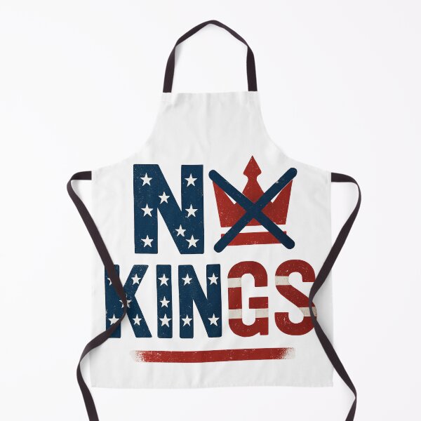 Item preview, No Kings – Patriotic American Protest Design, Anti-Monarchy Democracy Freedom Tee Shirt, USA Flag Stars & Stripes Art for Independence designed and sold by Motifai.