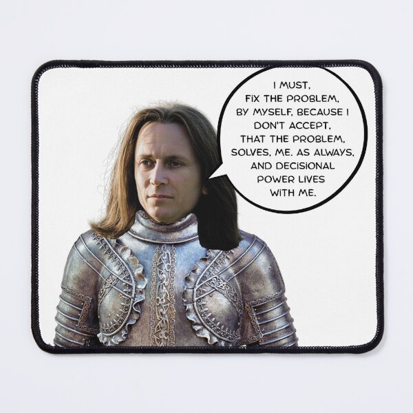 Item preview, Meditative knight designed and sold by di-Vera-Rosati.