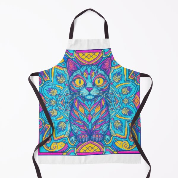 Item preview, The Art Deco Cat’s Kaleidoscope  designed and sold by LemonheadLaurasArt.