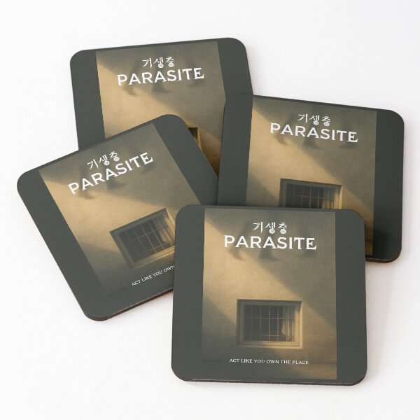 Item preview, Parasite Basement Window Poster Fan Art designed and sold by Enea Kelo.