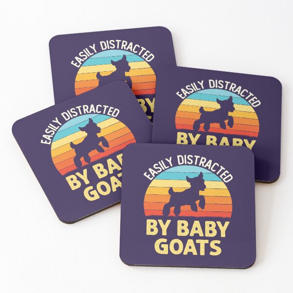 Item preview, Easily Distracted by Baby Goats Goat Lover designed and sold by jaygo.