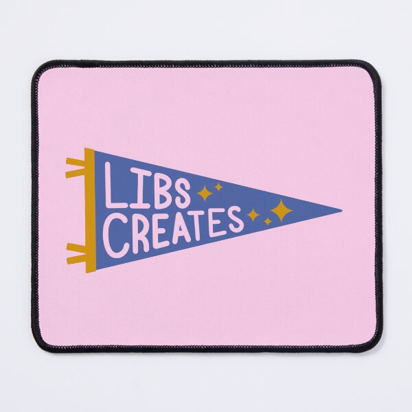 Item preview, Libs Creates Independent Artist Logo Pennant Flag  designed and sold by libscreates.