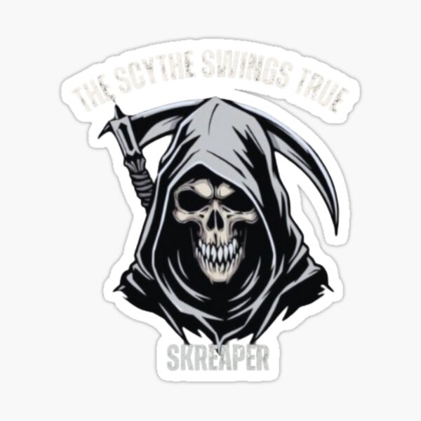 Item preview, SCYTHE SWINGS TRUE designed and sold by TANG PASTE DEZIGNZ.