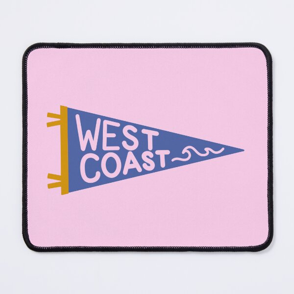 Item preview, West Coast Pennant Flag Summer Beach Shore  designed and sold by libscreates.