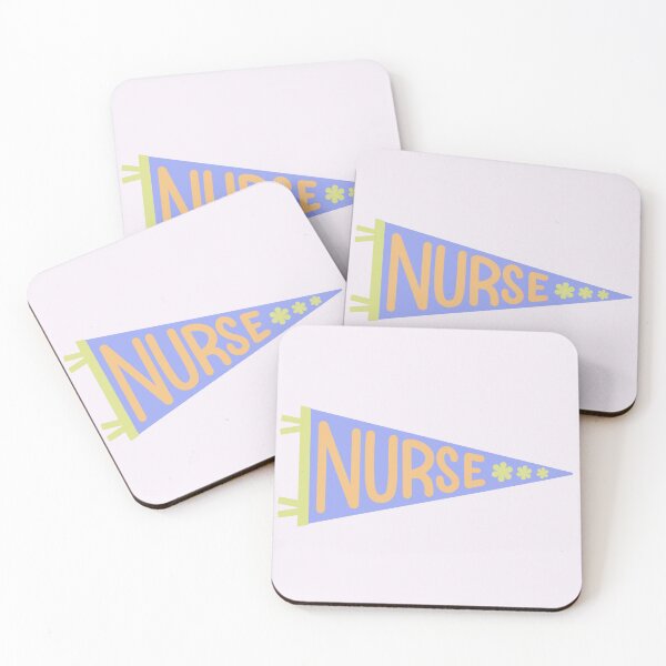 Item preview, Nurse RN MSN Health Care Medical Pennant Flag Trendy Preppy Eclectic designed and sold by libscreates.