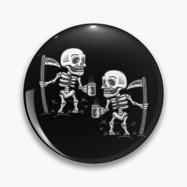 Item preview, halloween scary grim reaper skeleton coffee  designed and sold by Gossip Rag.