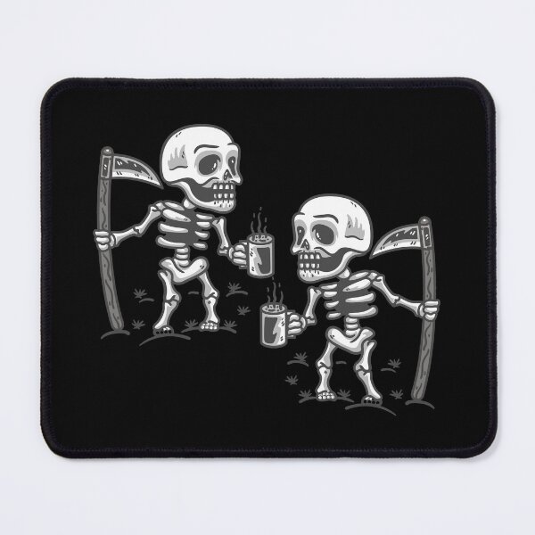 Item preview, halloween scary grim reaper skeleton coffee designed and sold by Gossip Rag.