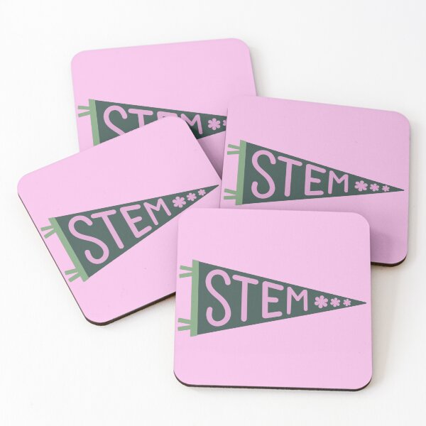 Item preview, STEM Science Technology Engineering Mathematics Pennant Flag Trendy Preppy Eclectic designed and sold by libscreates.
