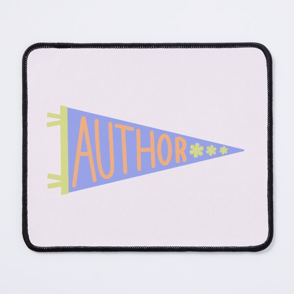 Item preview, Author Writer Journalist Book Pennant Flag Trendy Preppy Eclectic designed and sold by libscreates.