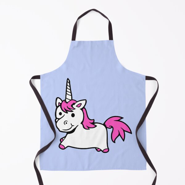 Item preview, Unicorn Cute Running Fabulous Mythical Horn Horse Comic designed and sold by shirt-o-mat.