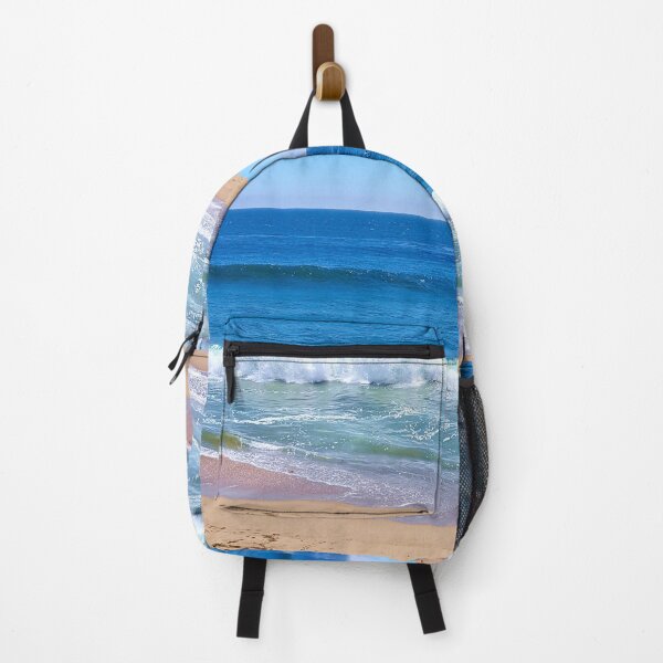 Item preview, Waves Breaking in Sunlight – Coastal Motion Print designed and sold by Hanna Mavi Studio .