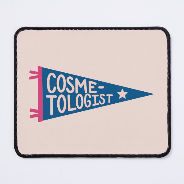 Item preview, Cosmetologist Esthetician Stylist Nail Tech Makeup Artist Pennant Flag Trendy Preppy Eclectic designed and sold by libscreates.