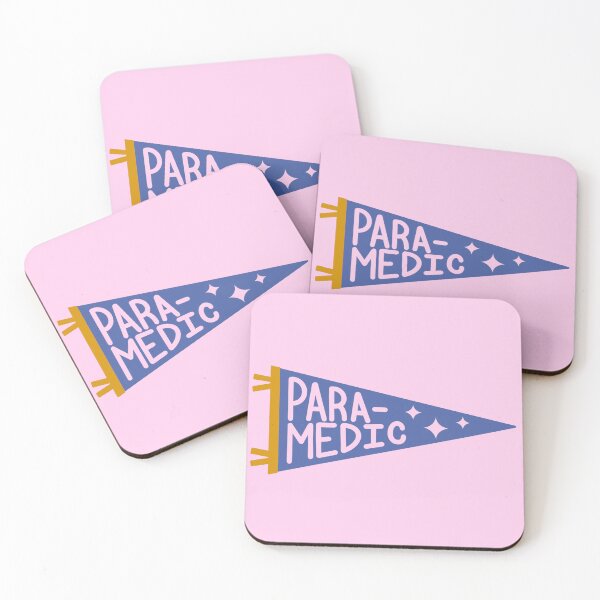 Item preview, Paramedic EMT Ambulance 911 Healthcare Pennant Flag Trendy Preppy Eclectic designed and sold by libscreates.