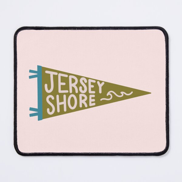 Item preview, New Jersey Beaches Shore Sand Sea Pennant Flag Preppy Eclectic Trendy  designed and sold by libscreates.