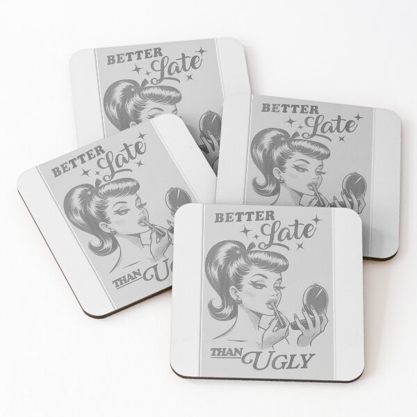 Item preview, Better Late Than Ugly designed and sold by iloveyourcupid.