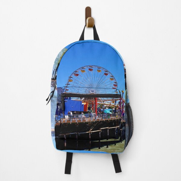 Item preview, California Boardwalk – Ferris Wheel Under Blue Sky designed and sold by Hanna Mavi Studio .