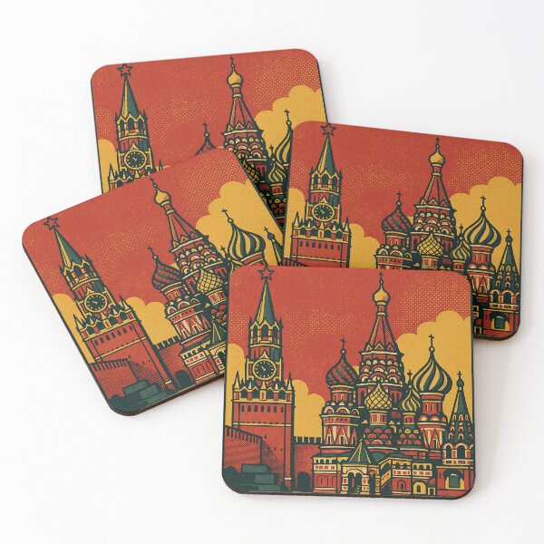 Item preview, Digital Retro Pop Art Travel Poster of Moscow | Colorful Vintage-Inspired Cityscape | Bold Russia City Wall Art | Modern Urban Decor Print | Vibrant Moscow Landmark Illustration designed and sold by PaintedPixels01.