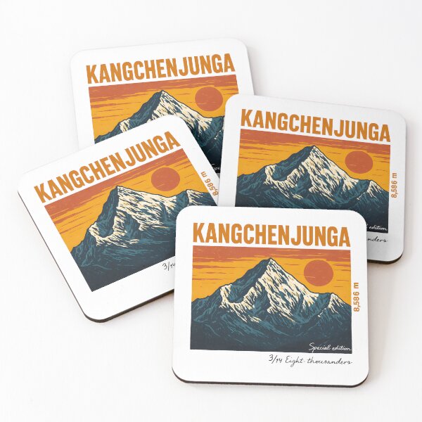 Item preview, Mount Kanchenjunga - Vintage Mountain Print designed and sold by Masha_D.