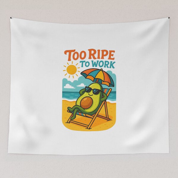 Item preview,  Vacation Avocado Lazy Summer Vibes designed and sold by Dazzle-Sizzle.
