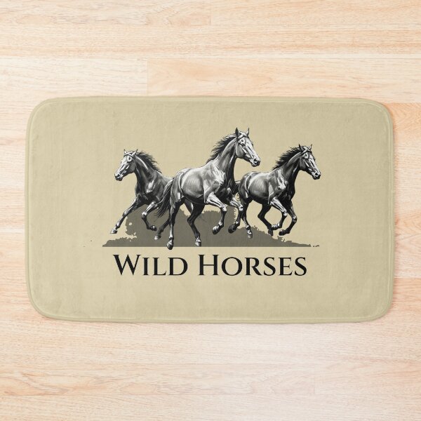 Item preview, Wild Horses Running Free Art designed and sold by KiwiRider.