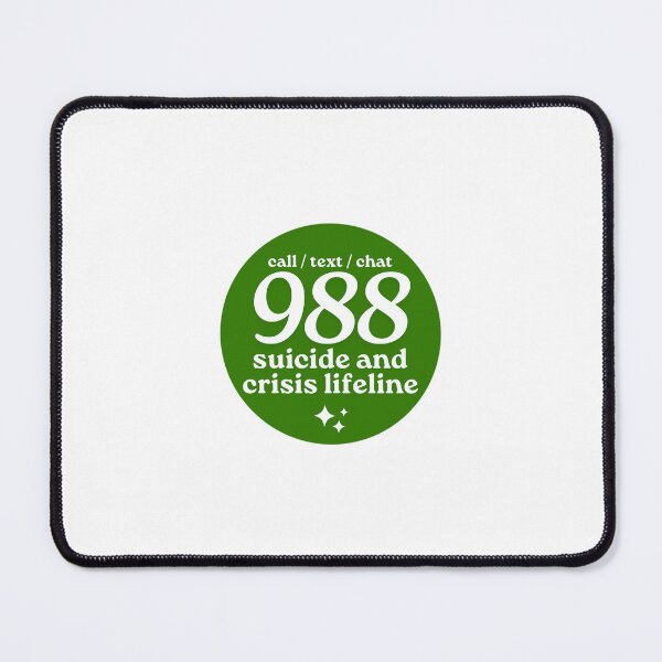 Item preview, 988 Saves Lives Suicide and Crisis Lifeline Awareness Mental Health designed and sold by libscreates.