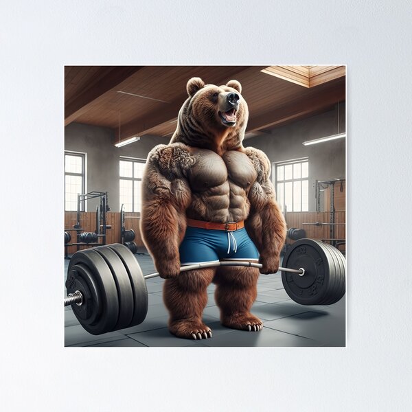 Artikelvorschau, Kodiak Bodybuilder entworfen und verkauft von TeezyDezignes.