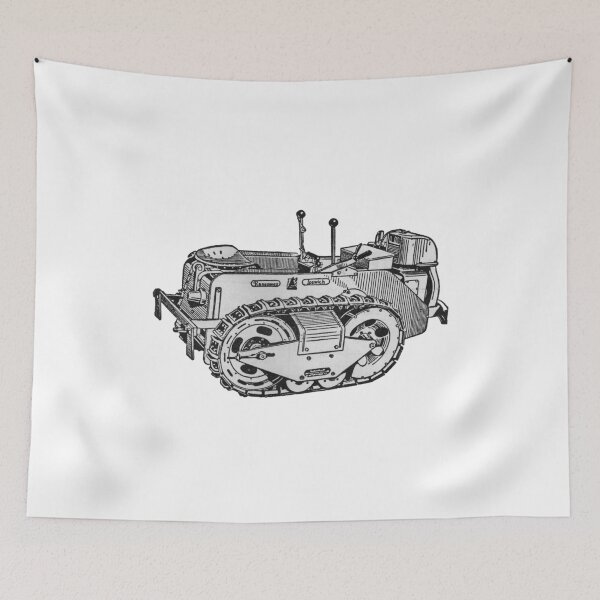Item preview, Vintage 1950s Ransome Tractor designed and sold by taspaul.