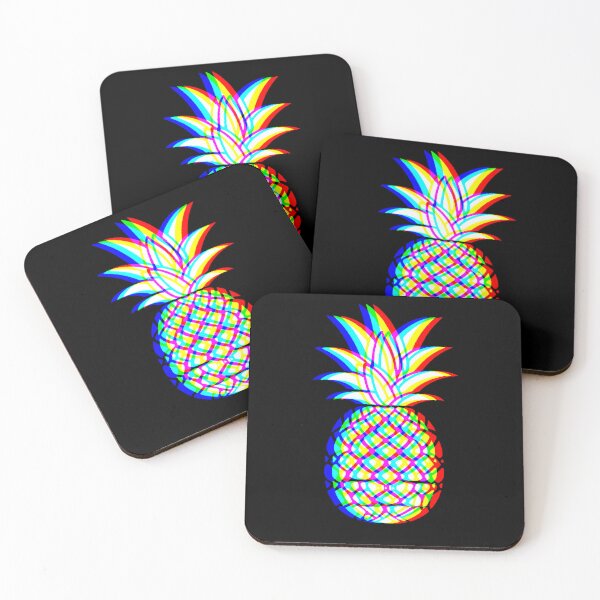 Item preview, EDM Glitch - pineapple design designed and sold by dijjaboutique.