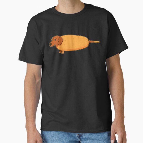 Item preview, Funny corndog snacks dachshund Weiner dog humor owner mom dad pet  designed and sold by tiffanator606.