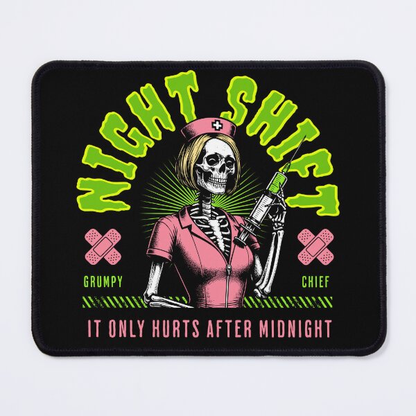 Item preview, Night Shift Nurse - National Nurse Week Gift Ideas designed and sold by grumpychief.