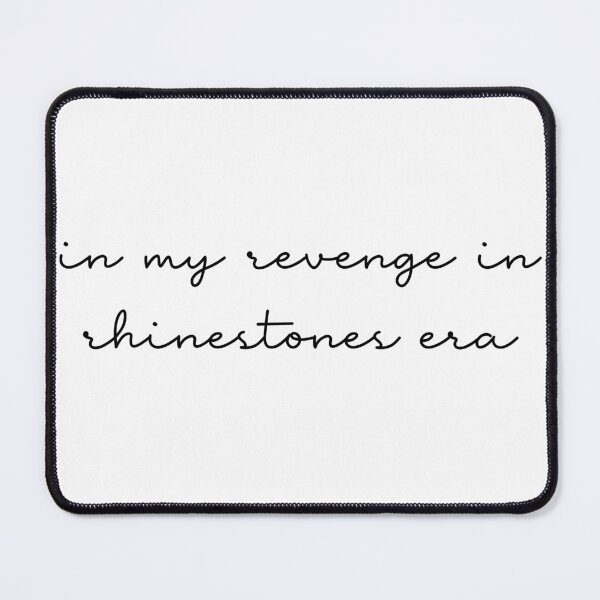 Item preview, "In My Revenge in Rhinestones Era" Shirt Mug Print | Country Glam Tee | Glittery Vengeance Aesthetic | Sassy Breakup Gift | Hot Girl Karma Shirt designed and sold by SirensSageStone.