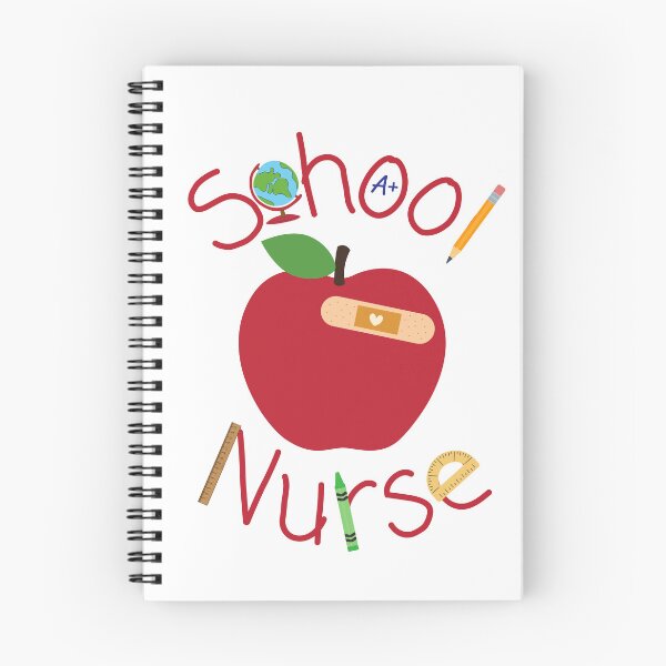 Item preview, Whimsical School Nurse Apple Design designed and sold by MedMindCreation.