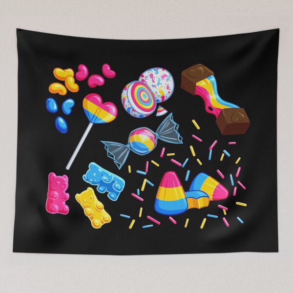 Item preview, Pansexual Candies designed and sold by Artimanx.