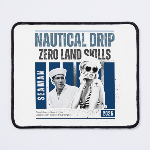 Item preview, Nautical Drip – Seaman Retro T-Shirt designed and sold by VARRINCO.