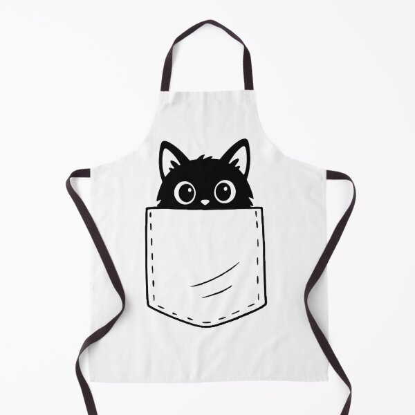 Item preview, Sneaky Cat In Pocket designed and sold by Bushprint.