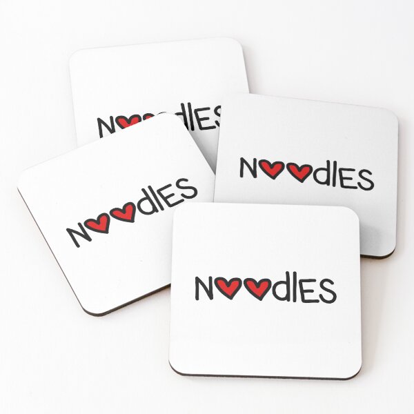 Item preview, Noodles Love Hearts  designed and sold by Memes N Lore .