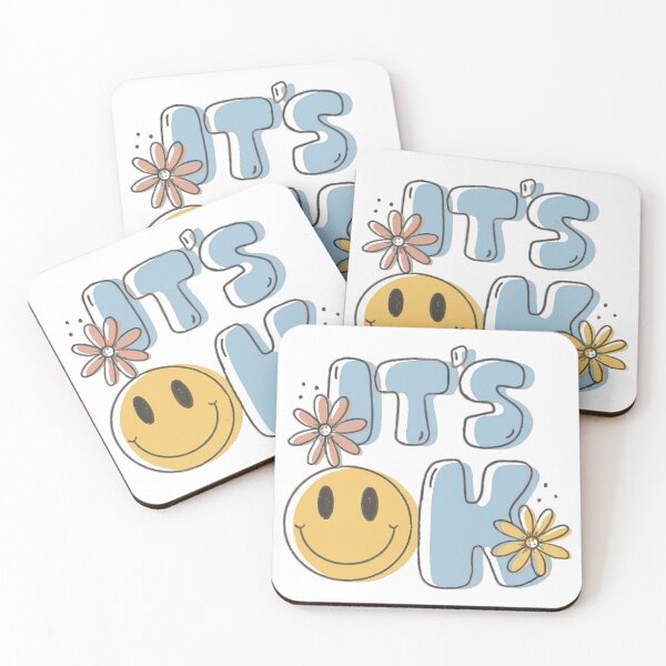Item preview, Minimalist “IT’S OK” Positive Message Design designed and sold by Mackleynh.
