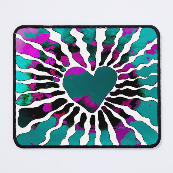 Item preview,  Radiant Heartburst – Tie-Dye Love Explosion designed and sold by Groovy Looks.