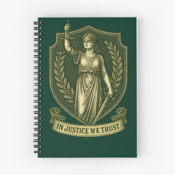 Item preview, In Justice We Trust designed and sold by Uglyandcute.