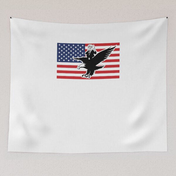 Item preview, Trump Rides Freedom Eagle designed and sold by TeeTimeGuys.